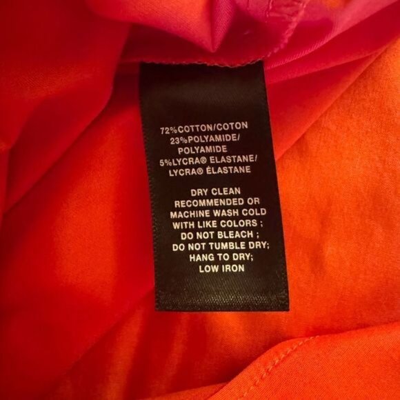 Lafayette 148 New York Yvette Convertible Ruffle-Neck Tank - Size Large - Picture 4 of 6